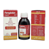 Feroglobin Liquid B12 Сироп для железа детям с 6 лет и взрослым VITABIOTICS